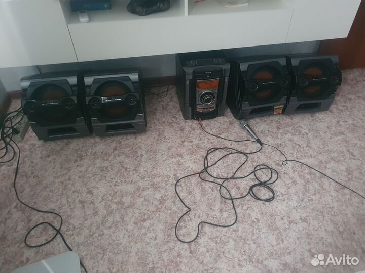 Музыкальный центр sony lbt zx 80d