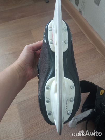Хоккейные коньки bauer 32 размер