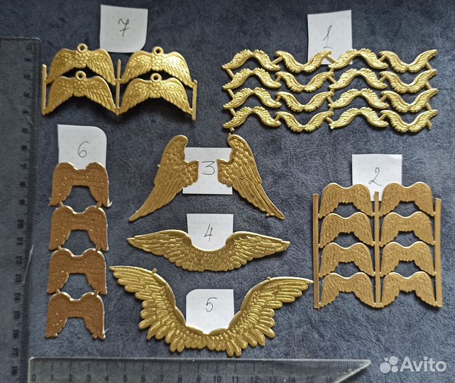 Золотой и серебряный дрезденский картонаж