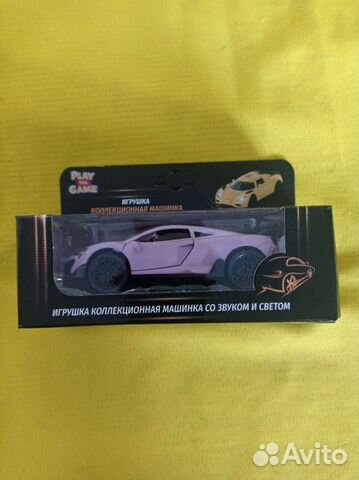 Машинка детская со звуком и светом