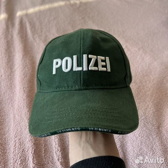 Кепка Vetements Polizei оригинал