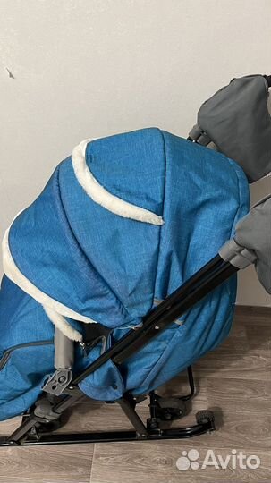 Коляска санки