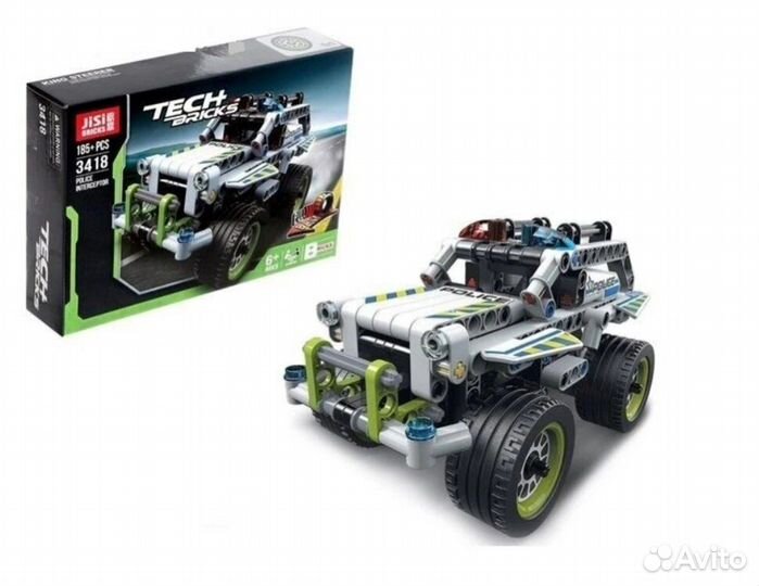 Конструктор decool Машина 3418 (185 дет.)
