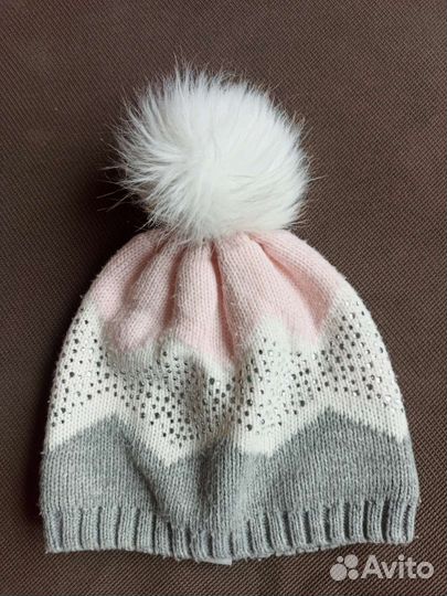 Шапка для девочки 50 52см