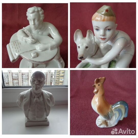 Статуэтки лфз Фарфор СССР