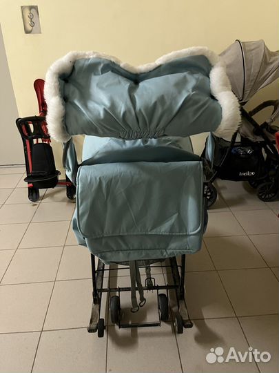 Детские санки коляска