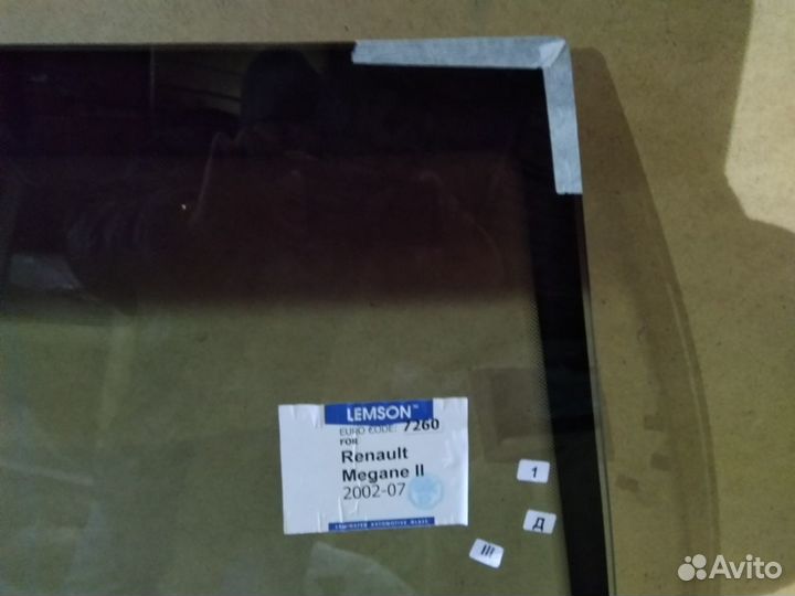 Стекло лобовое renault megane symbol sandero logan