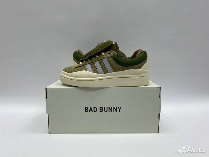 Кроссовки Adidas Campus x Bad Bunny Green