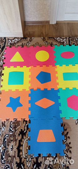 Детский коврик пазл