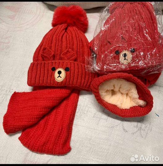 Шапка+шарфик