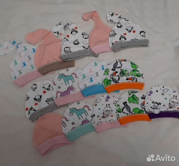 Шапочка для новорожденного