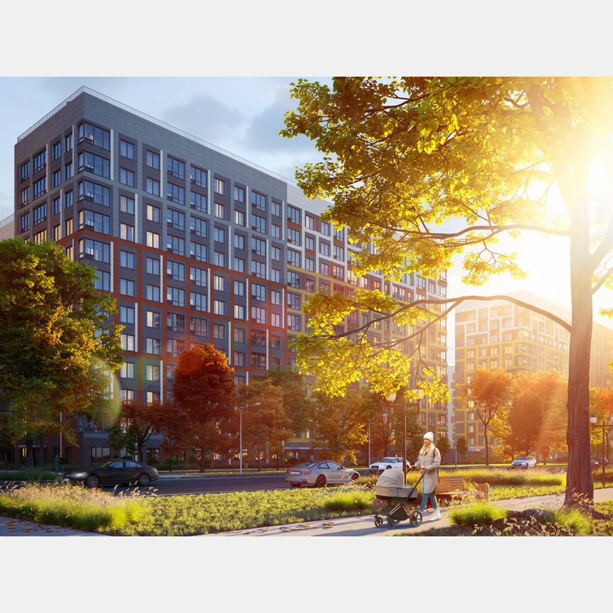 1-к. квартира, 39,2 м², 10/12 эт.