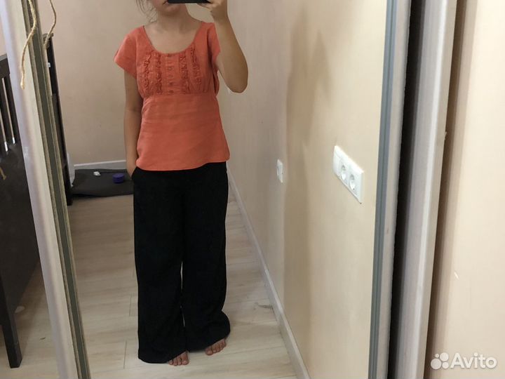 Футболка из льна