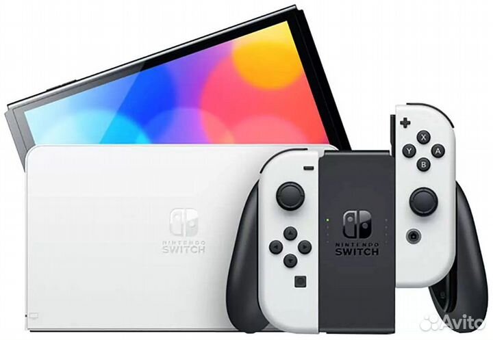 Nintendo Switch oled-512+64гб прошитый, куча игр