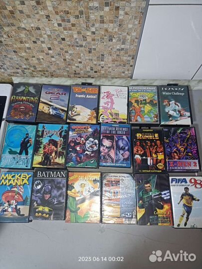 Картриджи для Sega mega Drive