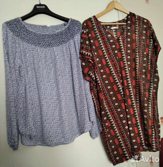 Женские вещи б/у, размер 48-56-60