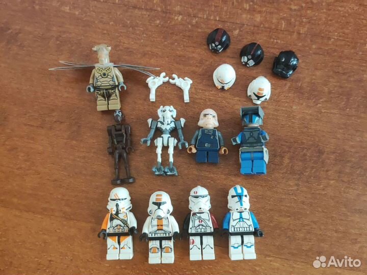 Lego минифигурки из разных серий