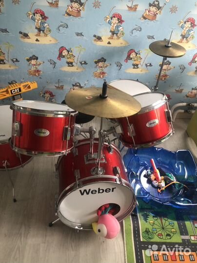 Детская ударная установка weber