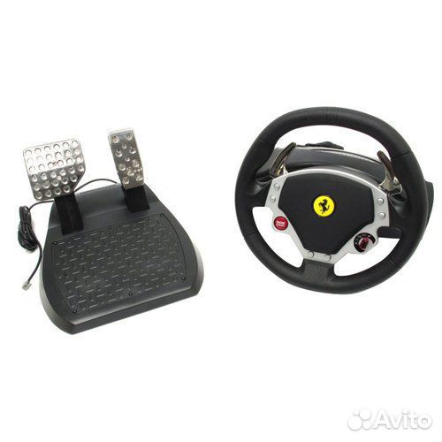 Руль thrustmaster ferrari f430 + стойка для руля