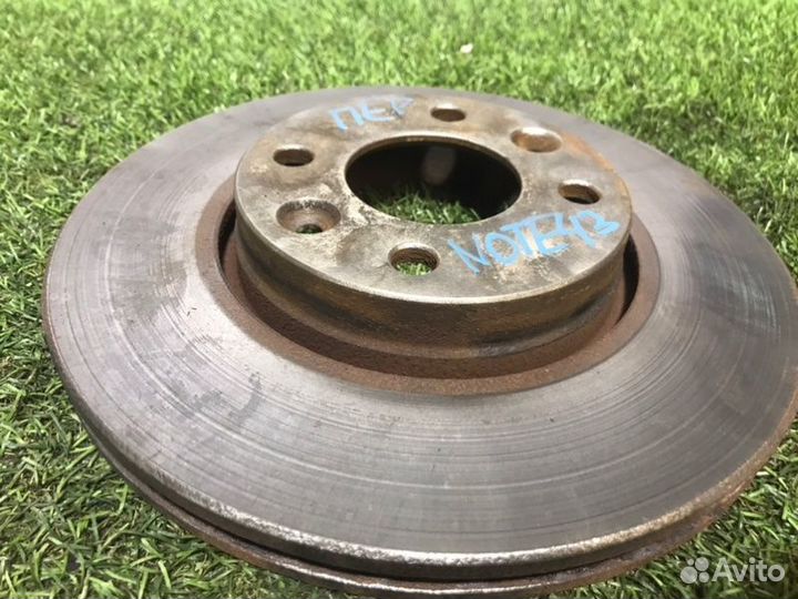 Тормозной диск передний Nissan Note E11 CR14DE