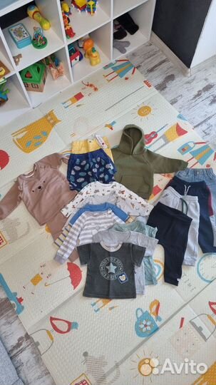 Вещи пакетом на мальчика 80