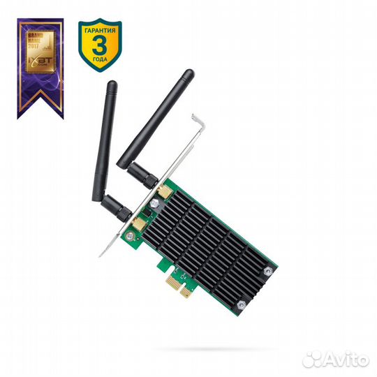 Двухдиапазонный Wi-Fi адаптер TP-link Archer T4E