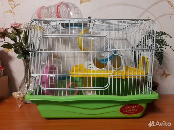 Продам клетки для хомячка,крыс/хомячки/хомячок