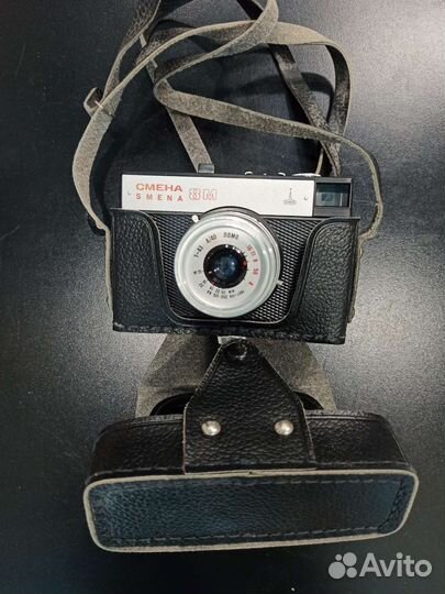 Плёночный фотоаппарат смена с фотовспышкой