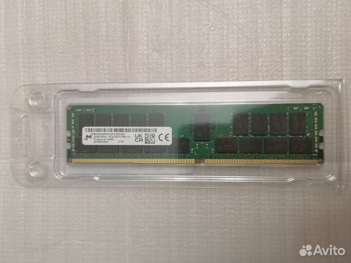 Оперативная память Micron DDR4 32GB 2933 rdimm