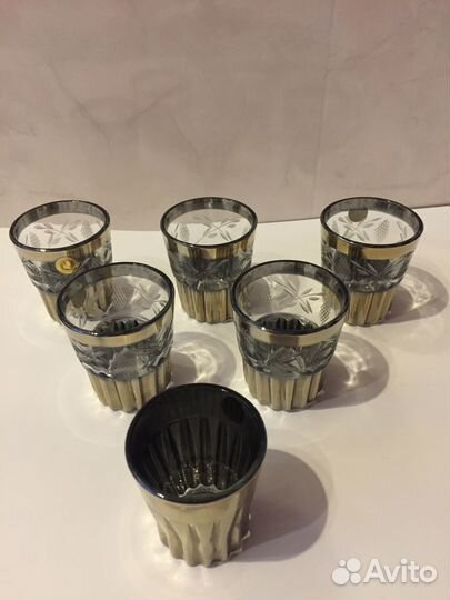 Набор стопок 6 штук, Гусь-Хрустальный