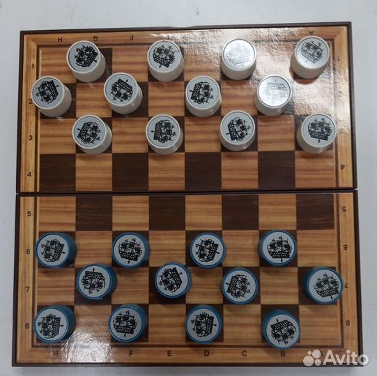 Шашки сувенирные СССР, нарды, доски для шашек