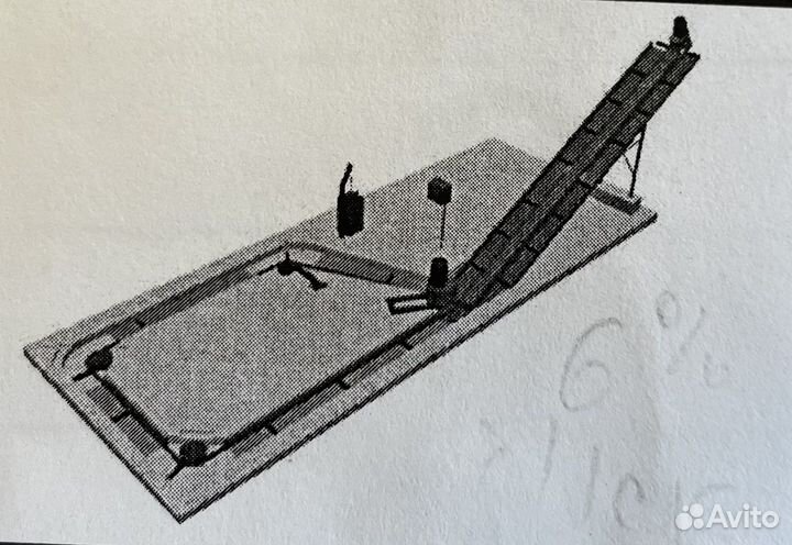 Навозоуборочные скребковые транспортеры