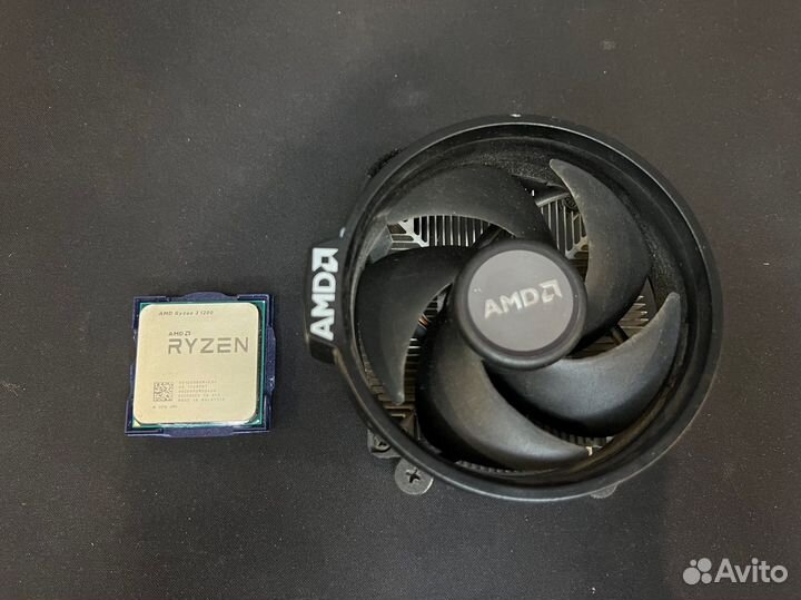 Процессор Ryzen 3 1200 + AMD Wrath Stealth