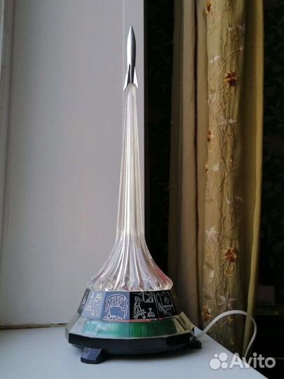 Светильник ночник СССР Винтаж : Ракета