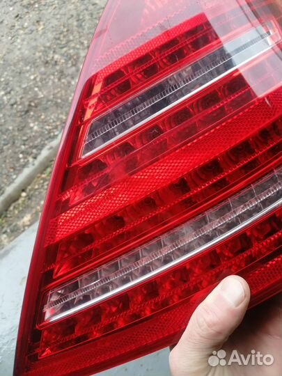 Задние фонари на мерседес 221 рест