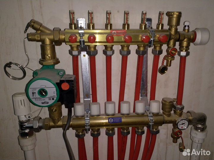 Отопление водоснабжение сантехника тепломонтаж