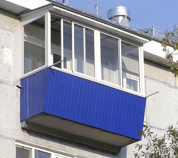 Ремонт крыши балкона