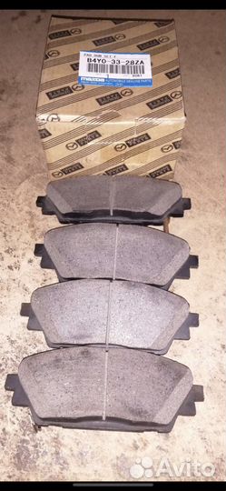 Колодки передние mazda 3 (BM, BN) 2013-2019