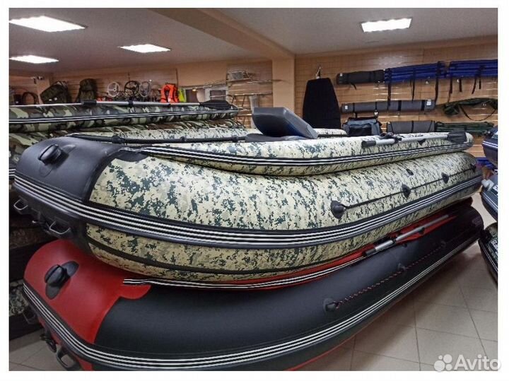 Лодка mishimo family lite DF 430 Пиксель