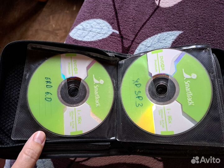 Диски с программы в сумке