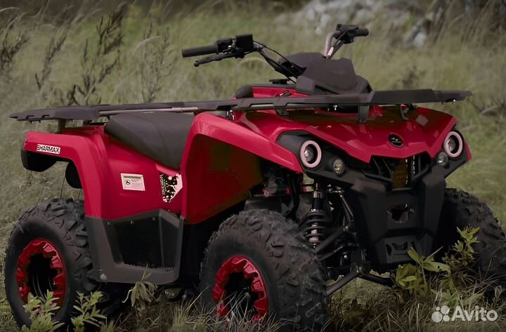 Квадроцикл Sharmax 250 hummer красный