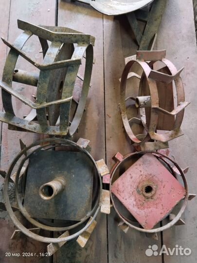 Колеса для культиватора с грунтозацепом