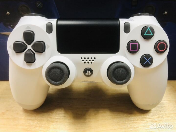 Геймпад ps4 белый оригинал