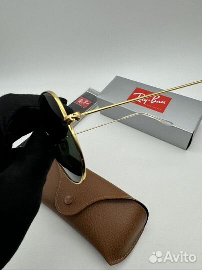 Очки ray ban aviator 3025 стекло