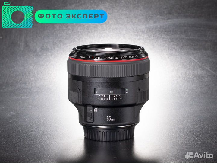 Объектив Canon EF 85mm f1,2 L II