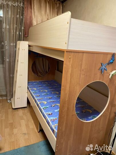 Детская кровать чердак бу