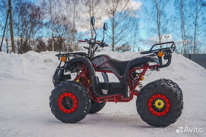 Электроквадроцикл White Siberia Sneg PRO 3000W