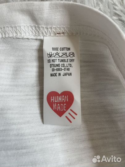 Футболка Human Made тигр