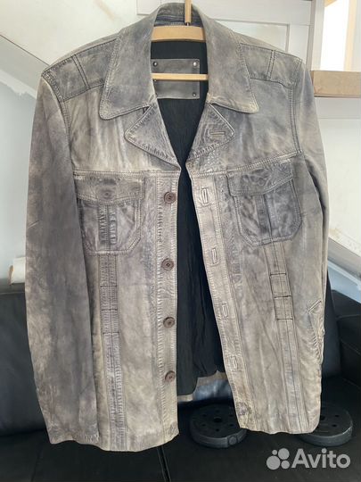 Кожаная куртка oakwood