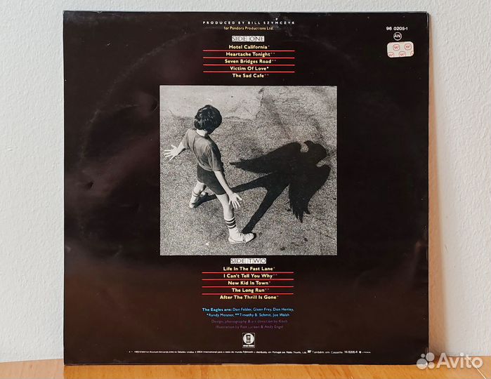 Eagles Greatest Hits Volume 2 (винил, LP), 1982